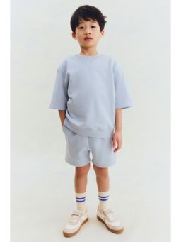 H&M - Boys Blue 2-Piece Cotton Sweatshirt Set