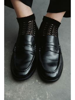 H&M - Women Black Loafers