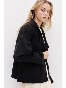 H&M - Women Grey Twill Jacket