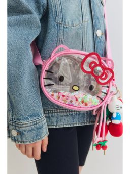 H&M - Girls Pink Appliqued Crossbody Bag