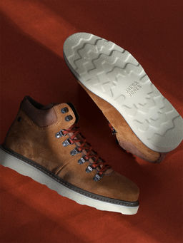 Jack & Jones - Tan Premium Suede Casual Boots