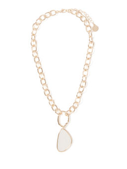Forever New - Elka Metal Edge Pendant Necklace