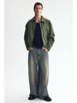 H&M - Men Blue Baggy Jeans