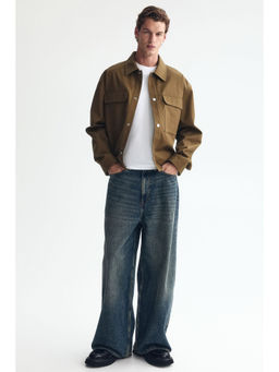 H&M - Men Blue Baggy Jeans