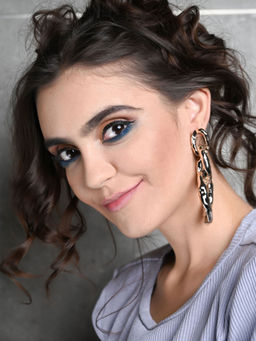 Odette - 3 Layered Circular Earring