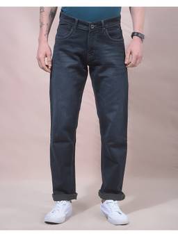 CRIMSOUNE CLUB - Men Dark Blue Jeans