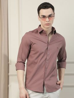 CRIMSOUNE CLUB - Men Brown Shirt