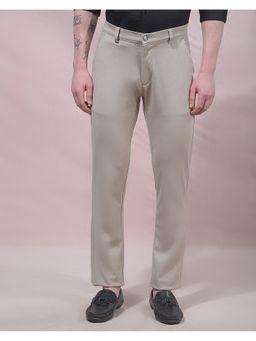 CRIMSOUNE CLUB - Men Beige Knitted Pant
