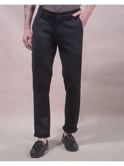 CRIMSOUNE CLUB - Men Black Knitted Pant