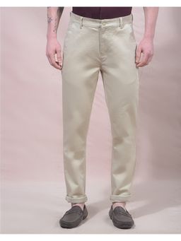 CRIMSOUNE CLUB - Men Beige Pant