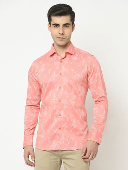 CRIMSOUNE CLUB - Men Pink Shirt In Print