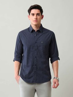 Arrow Sports - Men Pure Cotton Floral Printed Shirt