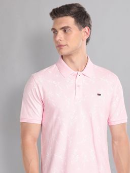 AD By Arvind - Real Deal Tropical Print Polo T-Shirt
