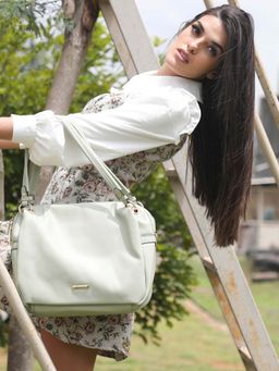 Odette - Impressive Green Handbag