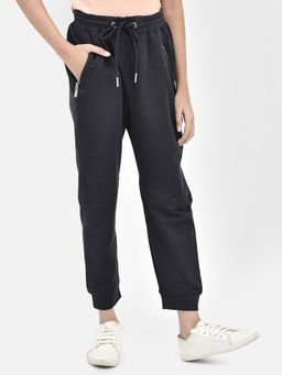 CRIMSOUNE CLUB - Girls Navy Blue Joggers