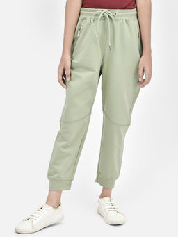 CRIMSOUNE CLUB - Girls Olive Joggers