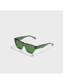 SAM AND MARSHALL - Falcon Polarized 400UV Protection Acetate Green Lens Cat Eye Sunglasses