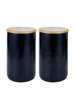 The Better Home - Ceramic Airtight Container (Pack of 2)