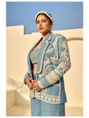 Blue color option, Currently selected