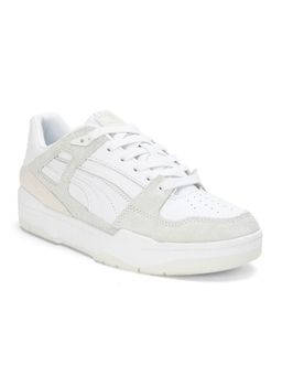 Puma - Slipstream Premium Unisex White Sneakers (UK 3.5)