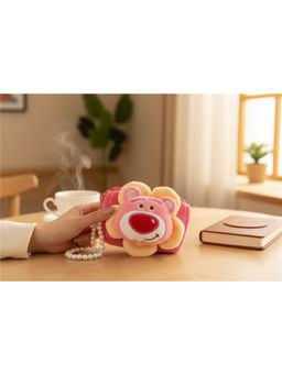 Priaansha Creations - Plush Coin Holder Wallets Charm with Pearl Strap