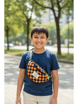 Priaansha Creations - Checkered Kids Waist Crossbody Purse