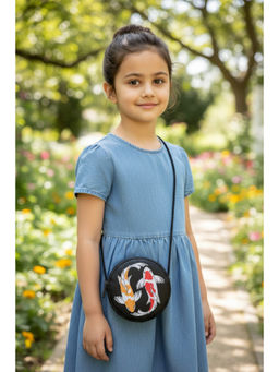 Priaansha Creations - Mini Koi Fish Round Crossbody Sling Bag