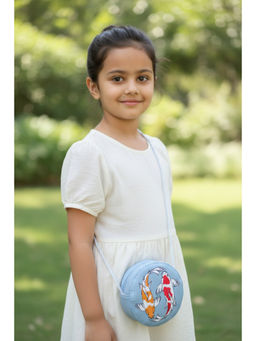 Priaansha Creations - Mini Koi Fish Round Crossbody Sling Bag