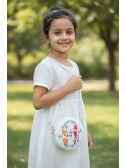 Priaansha Creations - Mini Koi Fish Round Crossbody Sling Bag