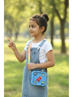 Priaansha Creations - Kids' Space-Themed Character Silicone Sling Bag