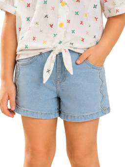 PILOLO - Blue Solid/Plain Shorts
