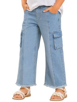 PILOLO - Blue Solid/Plain Jeans
