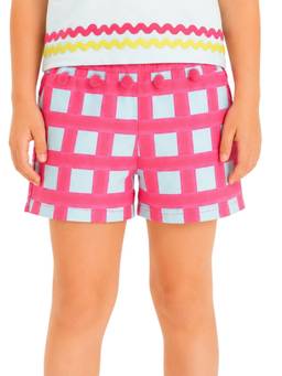 PILOLO - Pink Printed Shorts