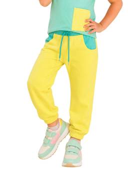 PILOLO - Yellow Solid/Plain Joggers