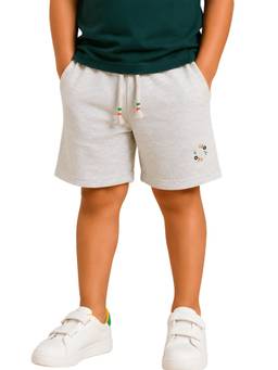 PILOLO - Grey Solid/Plain Shorts