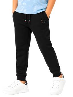 PILOLO - Black Solid/Plain Joggers