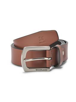 WOODLAND - Formal Brown Leather Belts