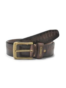WOODLAND - Formal Brown Leather Belts