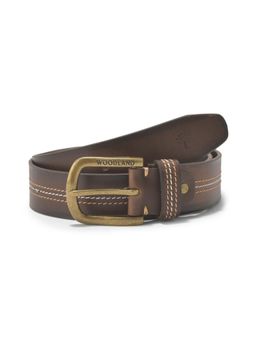 WOODLAND - Formal Brown Leather Belts