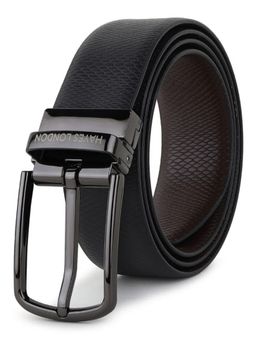 HAYES LONDON - Men’s Genuine Leather Reversible Belt