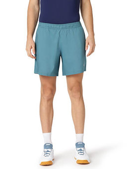 ASICS - Blue Polyester Regular Shorts