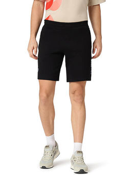 ASICS - Black Polyester Regular Shorts