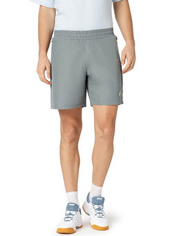 ASICS - Grey Polyester Regular Shorts