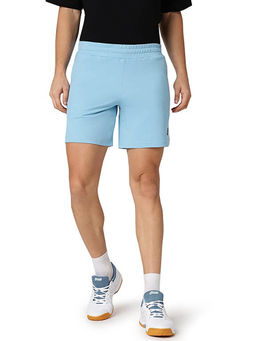 ASICS - Blue Polyester Regular Shorts