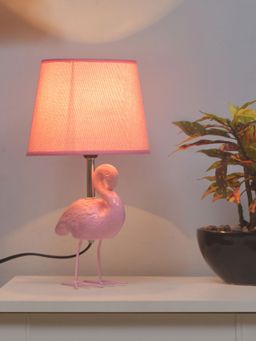 At Home by Nilkamal - Flamingo Table Lamp (Pink)