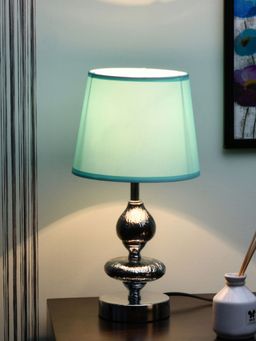 At Home by Nilkamal - Ceramic Table Lamp (Green)