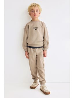 H&M - Boys 2-Piece Motif-Detail Sweatshirt Set