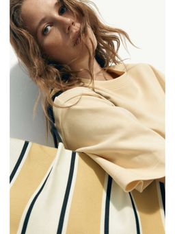 H&M - Women Yellow Interlock T-Shirt