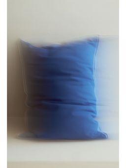 H&M - Blue Cotton canvas cushion cover