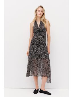 H&M - Women Black Halterneck Dress